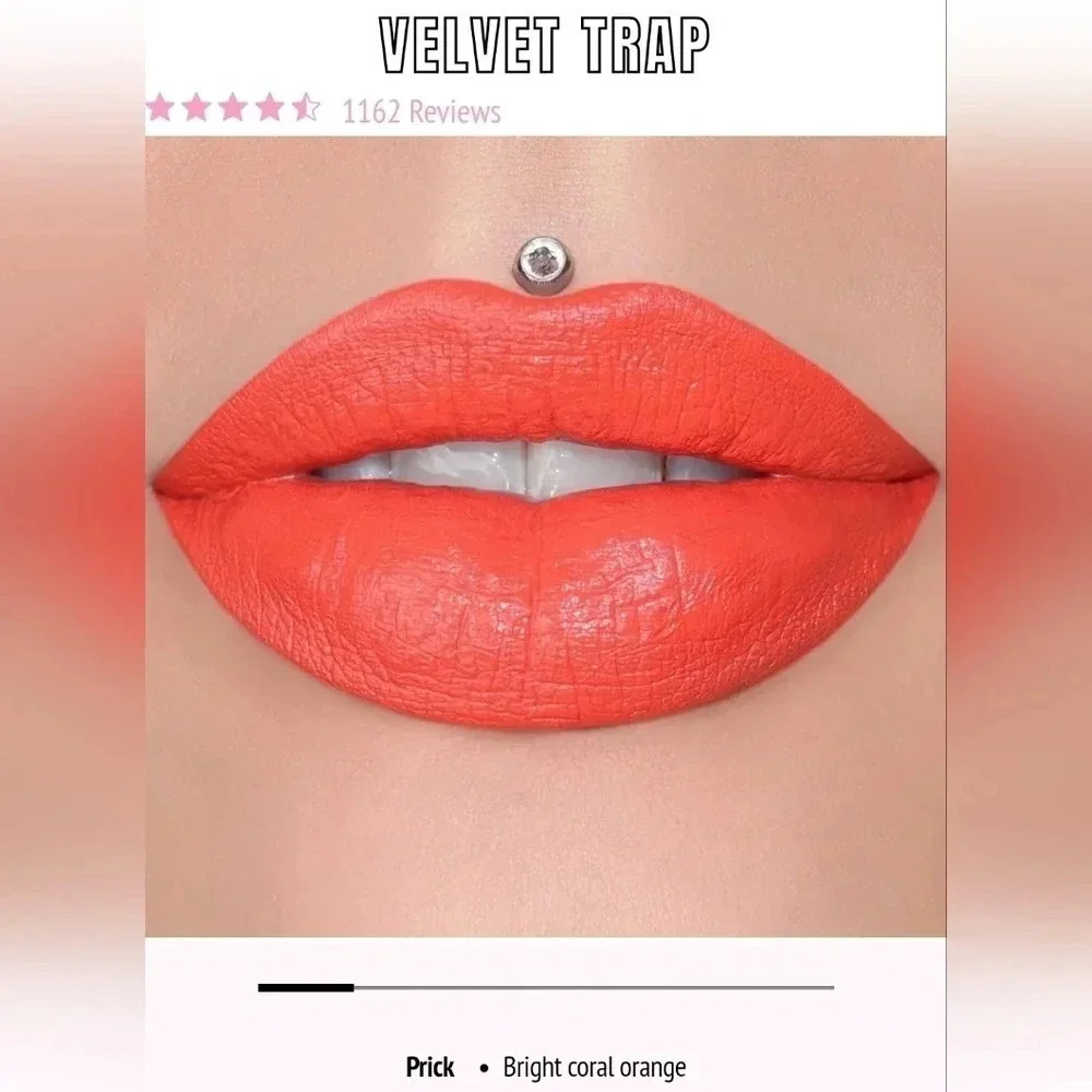 Jeffree Star, Velvet Trap Lipstick, Shade: "Prick"